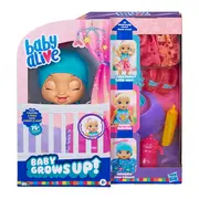 PAPUSA SURPRIZA BABY ALIVE CARE CHIAR CRESTE SI VORBESTE IN LIMBA ROMANA VIVE8199