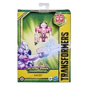 TRANSFORMERS ROBOT VEHICUL CYBERVERSE DELUXE ARCEE VIVE7053_E7104