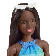 BARBIE TRAVEL PAPUSA BARBIE ANIVERSARE 50 DE ANI MALIBU BRUNETA VIVMTGRB35_GRB37