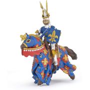 PAPO FIGURINA CAVALER CRIN ALBASTRU VIVPapo39788