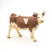 PAPO FIGURINA VACA SIMMENTAL VIVPapo51133