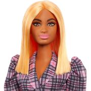 PAPUSA BARBIE FASHIONISTA CU ROCHIE TIP BLAZER ROZ IN CAROURI VIVMTFBR37_GRB53