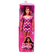 PAPUSA BARBIE FASHIONISTA SATENA CU ROCHIE ROZ CU BULINE VIVMTFBR37_GRB62