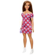 PAPUSA BARBIE FASHIONISTA SATENA CU ROCHIE ROZ CU BULINE VIVMTFBR37_GRB62