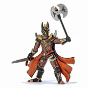 PAPO FIGURINA CAVALER CU TRIPLU TOPOR VIVPapo38959