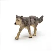 PAPO FIGURINA LUP GRI VIVPapo53012