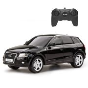 MASINA CU TELECOMANDA AUDI Q5 NEGRU CU SCARA 1 LA 24 VIVRas38600_Negru