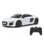 MASINA CU TELECOMANDA AUDI R8 ALB CU SCARA 1 LA 24 VIVRas72300_Alb