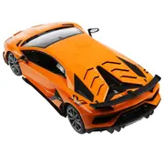 MASINA CU TELECOMANDA AVENTADOR SVJ PORTOCALIU SCARA 1 LA 14 VIVRas96000_Portocaliu