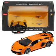 MASINA CU TELECOMANDA AVENTADOR SVJ PORTOCALIU SCARA 1 LA 14 VIVRas96000_Portocaliu