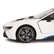 MASINA CU TELECOMANDA BMW I8 ALB SCARA 1 LA 14 VIVRas71010_Alb