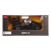 MASINA CU TELECOMANDA BMW I8 NEGRU SCARA 1 LA 14 VIVRas71010_Negru