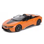MASINA CU TELECOMANDA BMW I8 PORTOCALIE SCARA 1 LA 12 VIVRas95500_Portocaliu
