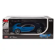 MASINA CU TELECOMANDA BUGATTI CHIRON ALBASTRU SCARA 1 LA 14 VIVRas75700_Albastru