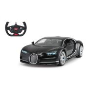 MASINA CU TELECOMANDA BUGATTI CHIRON NEGRU SCARA 1 LA 14 VIVRas75700_Negru