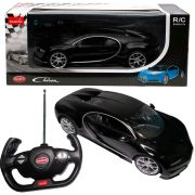 MASINA CU TELECOMANDA BUGATTI CHIRON NEGRU SCARA 1 LA 14 VIVRas75700_Negru