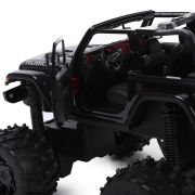 MASINA CU TELECOMANDA JEEP WRANGLER JL NEGRU CU SCARA 1 LA 14 VIVRas79410_Negru