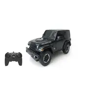 MASINA CU TELECOMANDA JEEP WRANGLER JL NEGRU SCARA 1 LA 24 VIVRas79500_Negru