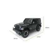 MASINA CU TELECOMANDA JEEP WRANGLER JL NEGRU SCARA 1 LA 24 VIVRas79500_Negru