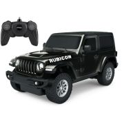 MASINA CU TELECOMANDA JEEP WRANGLER JL NEGRU SCARA 1 LA 24 VIVRas79500_Negru