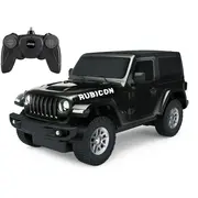 MASINA CU TELECOMANDA JEEP WRANGLER JL NEGRU SCARA 1 LA 24 VIVRas79500_Negru