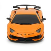 MASINA CU TELECOMANDA LAMBORGHINI AVENTADOR SVJ PORTOCALIU CU SCARA 1 LA 24 VIVRas96100_Portocaliu