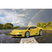 MASINA CU TELECOMANDA LAMBORGHINI HURACÁN LP610-4 GALBEN CU SCARA 1 LA 24 VIVRas71500_Galben