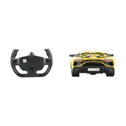 MASINA CU TELECOMANDA LAMORGHINI AVENTADOR SVJ GALBEN SCARA 1 LA 14 VIVRas96000_Galben