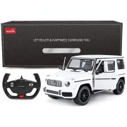MASINA CU TELECOMANDA MERCEDES-BENZ G63 ALB SCARA 1 LA 14 VIVRas95700_Alb