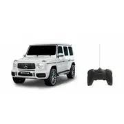 MASINA CU TELECOMANDA MERCEDES-BENZ G63 ALB SCARA 1 LA 24 VIVRas95800_Alb