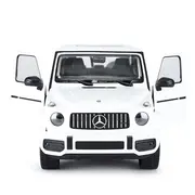 MASINA CU TELECOMANDA MERCEDES-BENZ G63 ALB SCARA 1 LA 24 VIVRas95800_Alb