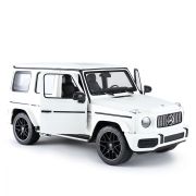 MASINA CU TELECOMANDA MERCEDES-BENZ G63 ALB SCARA 1 LA 24 VIVRas95800_Alb