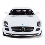 MASINA CU TELECOMANDA MERCEDES-BENZ SLS ALB SCARA 1 LA 14 VIVRas47600_Alb