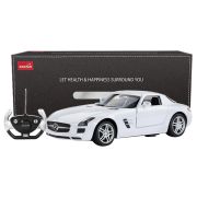 MASINA CU TELECOMANDA MERCEDES-BENZ SLS ALB SCARA 1 LA 14 VIVRas47600_Alb