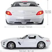 MASINA CU TELECOMANDA MERCEDES-BENZ SLS ALB SCARA 1 LA 14 VIVRas47600_Alb