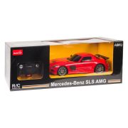 MASINA CU TELECOMANDA MERCEDES-BENZ SLS AMG ROSU CU SCARA 1 LA 18 VIVRas54100_Rosu