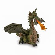 PAPO FIGURINA DRAGON VERDE INARIPAT CU FLACARA VIVPapo39025