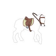 PAPO FIGURINA SET HARNASAMENT PENTRU CALARIE VIVPapo50091