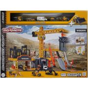 MAJORETTE PISTA CREATIX CONSTRUCTION 5 MASINUTE VOLVO VIV212050032