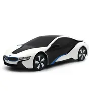 MASINA CU TELECOMANDA BMW I8 ALBA SCARA 1 LA 24 VIVRas48400_Alb