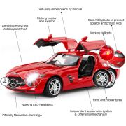 MASINA CU TELECOMANDA MERCEDES-BENZ SLS ROSU SCARA 1 LA 14 VIVRas47600_Rosu