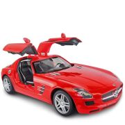 MASINA CU TELECOMANDA MERCEDES-BENZ SLS ROSU SCARA 1 LA 14 VIVRas47600_Rosu