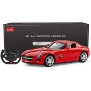 MASINA CU TELECOMANDA MERCEDES-BENZ SLS ROSU SCARA 1 LA 14 VIVRas47600_Rosu