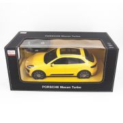 MASINA CU TELECOMANDA PORSCHE MACAN TURBO GALBENA SCARA 1 LA 14 VIVRas73300_Galben