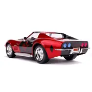 MASINUTA DIN METAL HARLEY QUINN 1969 CHEVY CORVETTE SCARA 1:24 VIV253255019