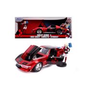 MASINUTA DIN METAL HARLEY QUINN 1969 CHEVY CORVETTE SCARA 1:24 VIV253255019
