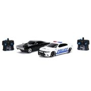 SET MASINUTE FAST AND FURIOUS RC TOYOTA SUPRA&DODGE CHARGER SRT SCARA 1:16 VIV253209004