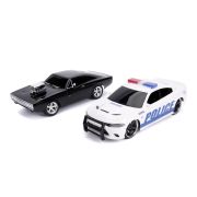 SET MASINUTE FAST AND FURIOUS RC TOYOTA SUPRA&DODGE CHARGER SRT SCARA 1:16 VIV253209004