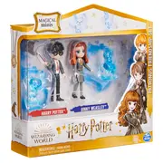 HARRY POTTER WIZARDING WORLD MAGICAL MINIS SET 2 FIGURINE HARRY POTTER SI GINNY WEASLEY VIV6063830