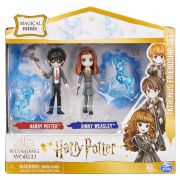 HARRY POTTER WIZARDING WORLD MAGICAL MINIS SET 2 FIGURINE HARRY POTTER SI GINNY WEASLEY VIV6063830